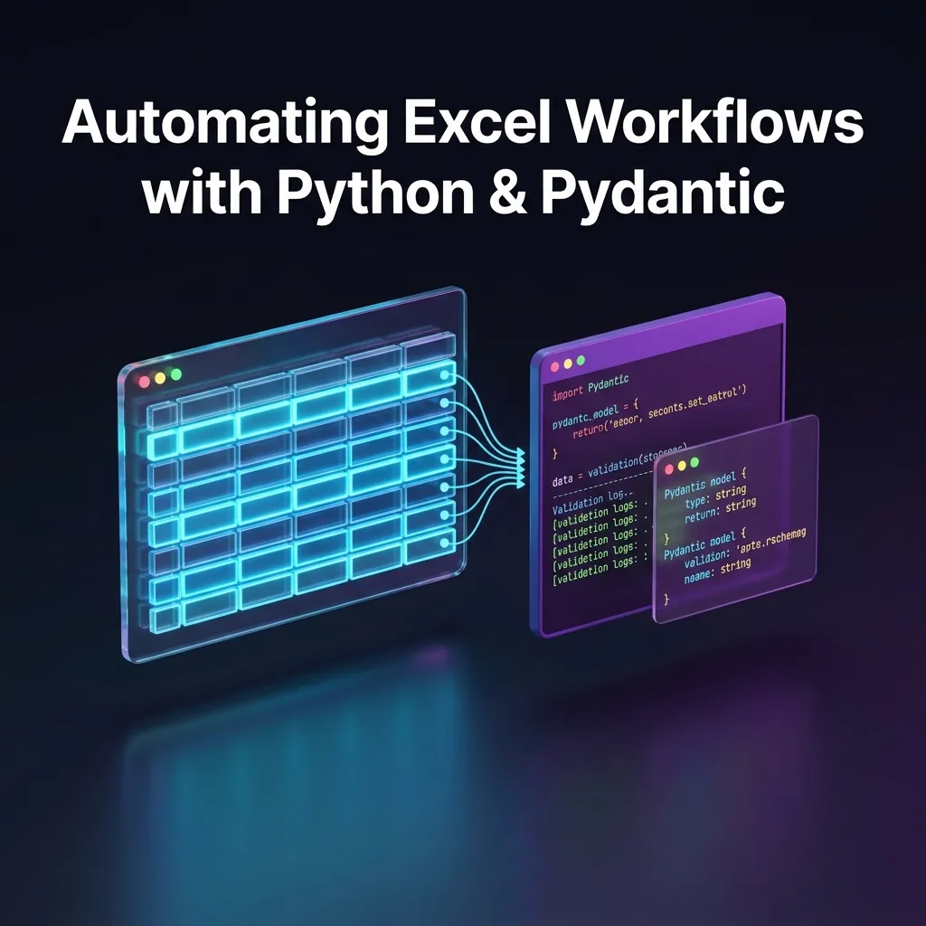 Automating Spreadsheet Workflows: High-Speed Excel Data Parsing & Validation with Python, Gemini, and Pydantic