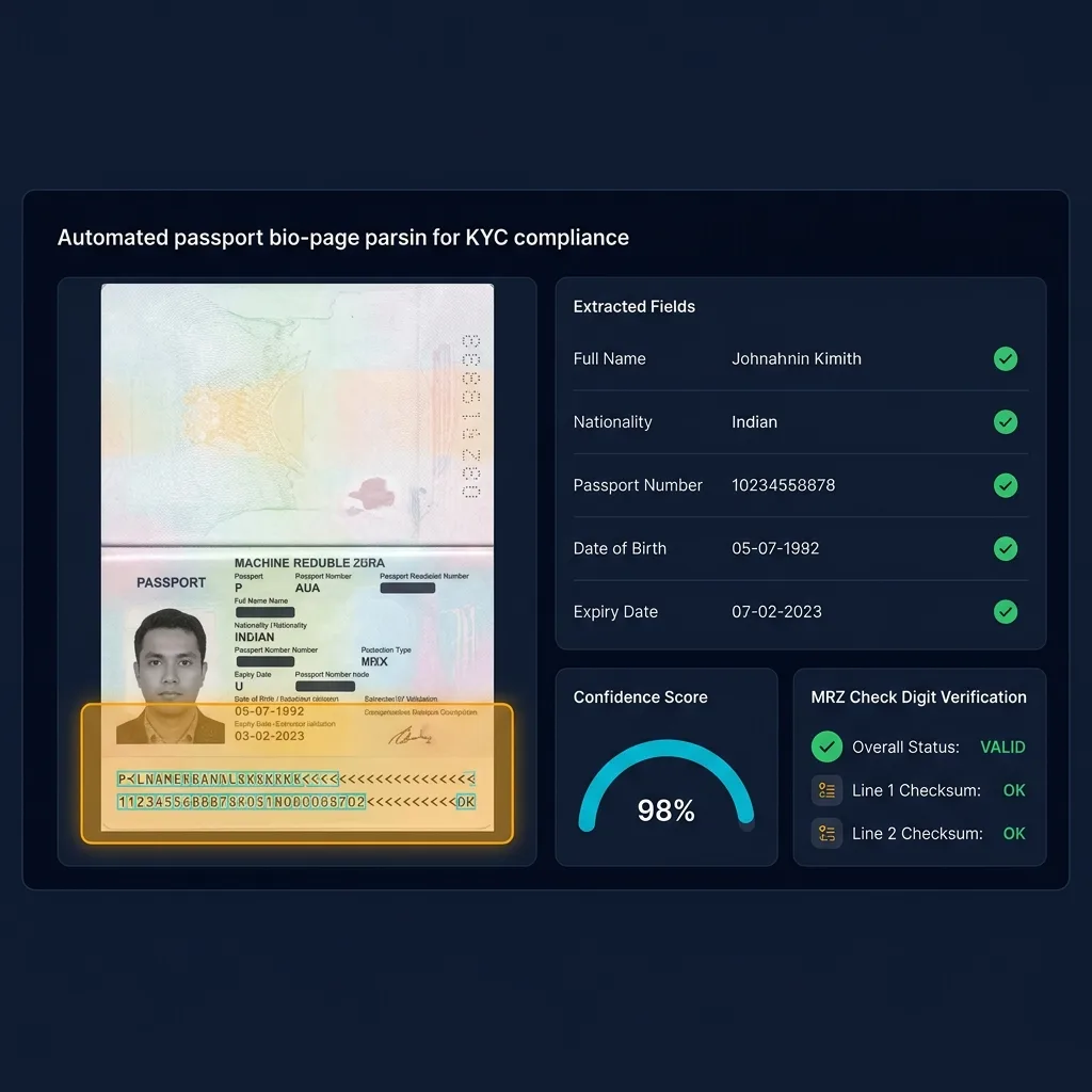 Best Passport Parsing API Using Python, Pydantic AI, Gemini 3.5 Flash, LiteLLM & FastAPI with KYC Dashboard in 2026