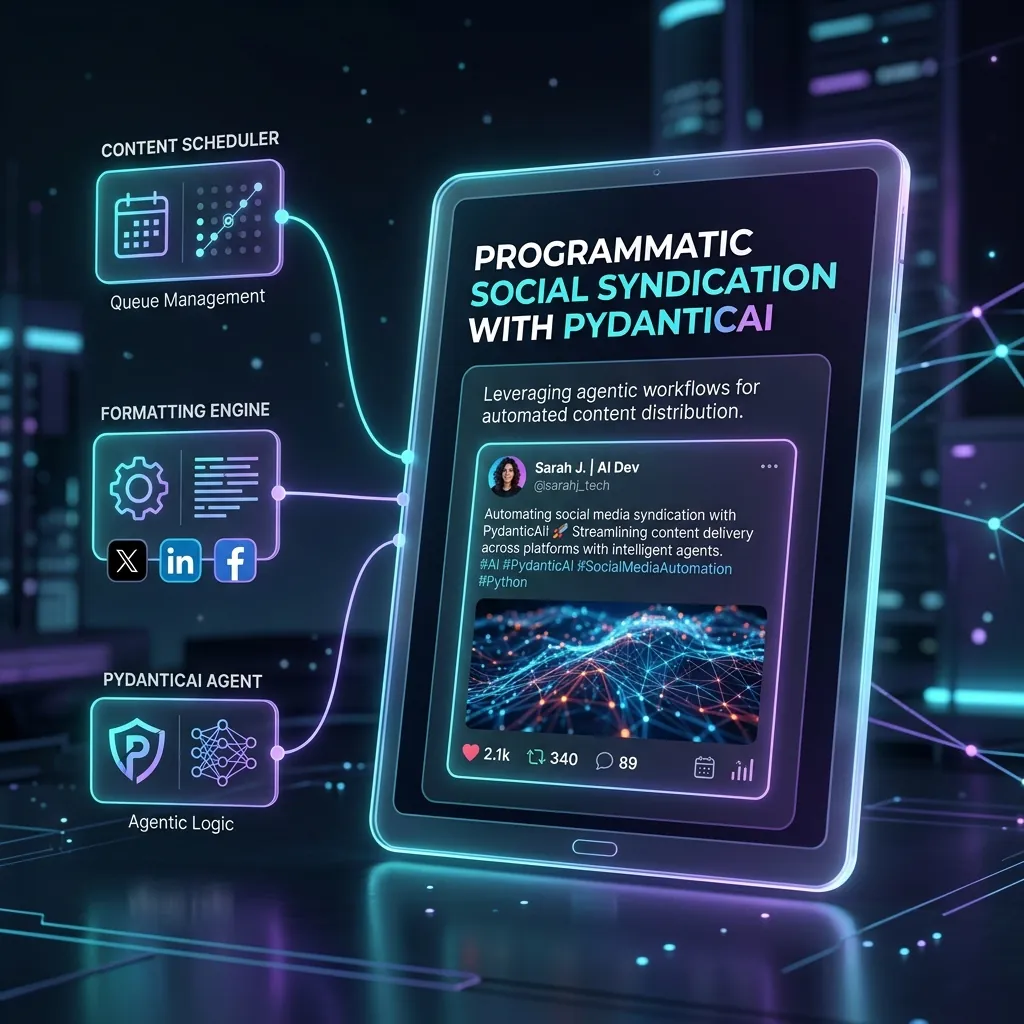 Programmatic Social Syndication: Automating LinkedIn Content Pipelines with PydanticAI & Gemini